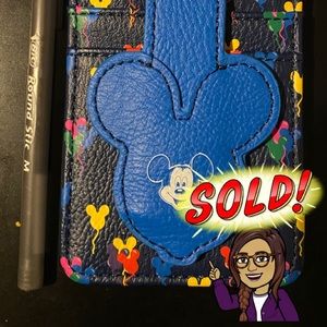 Mickey Balloons card holder
